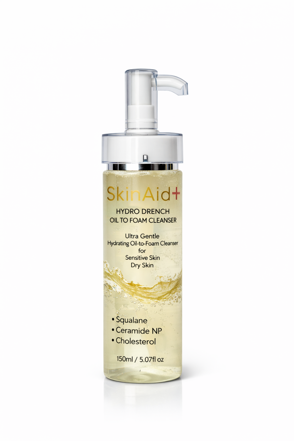 SkinAid+ Hydro Drench Cleanser – Deep Clean for Makeup, Sunscreen & Daily Impurities