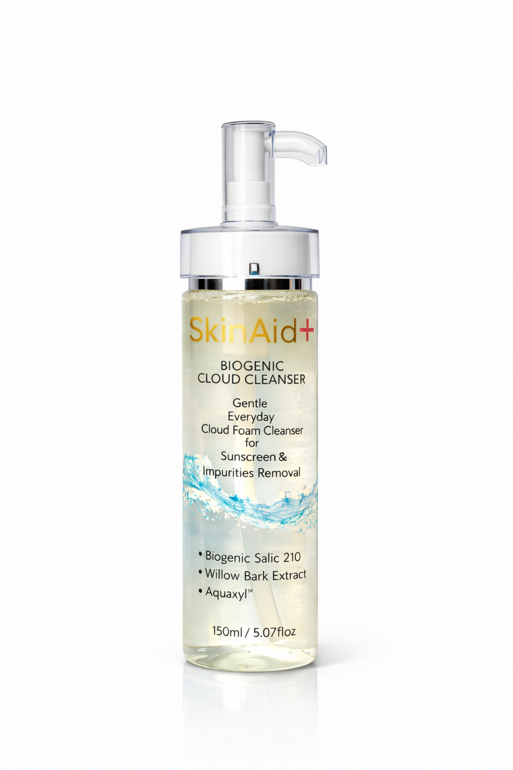 SkinAid+ Cloud Foam Cleanser – Deep Clean for Sunscreen, Dirt & Daily Impurities